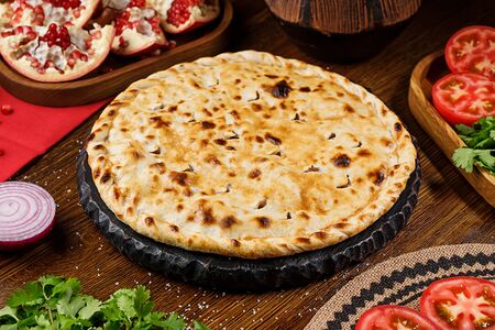 Кубдари со свининой и говядиной