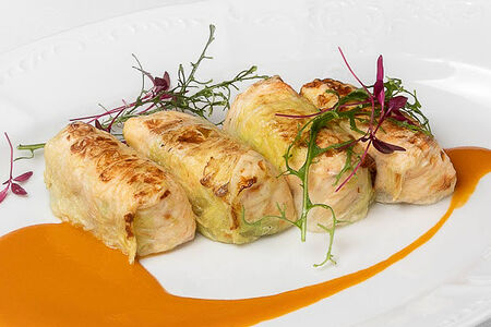 Голубцы с раковыми шейками