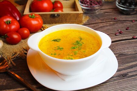 Суп с фрикадельками