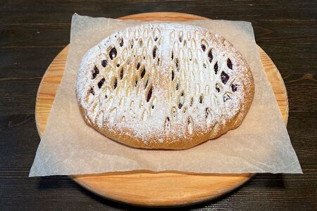 Пирог с клубникой