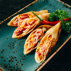 Блинчики с сыром