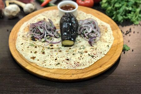 Баклажан на углях