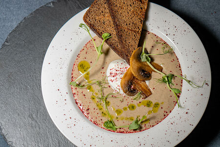 Крем-суп грибной