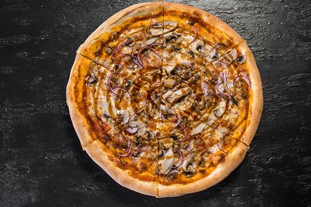 Пицца Курица-грибы