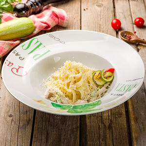 Феттуччине с курицей и цукини