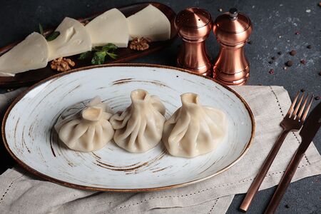 Хинкали с cулугуни