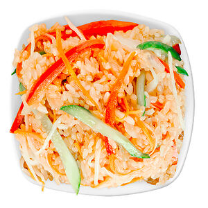 Wok вегетарианский с рисом L