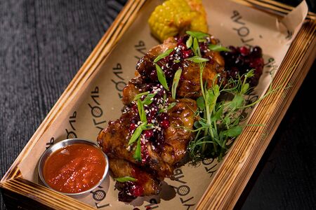 Крылья в сычуаньском соусе