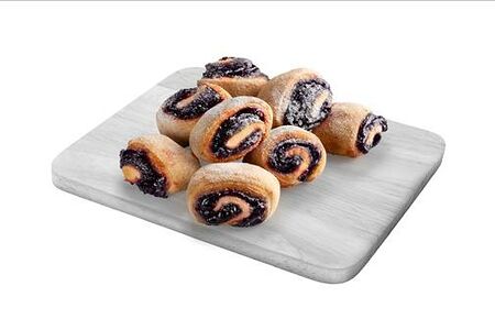 Завитушки с черной смородиной 8 шт