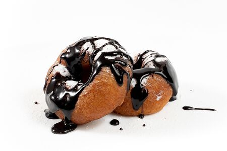 Дабл пончик с шоколадом