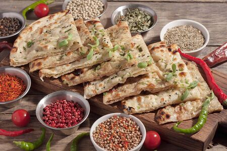 Паранта-панир с пресным сыром