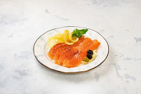 Нарезка сёмги