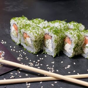 Лосось в укропе