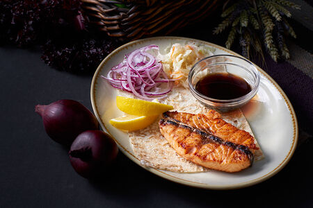 Стейк из семги