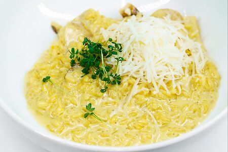 Ризотто с белыми грибами