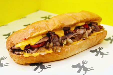 Чизстейк филадельфия со свининой