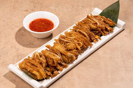 Кальмар в темпуре