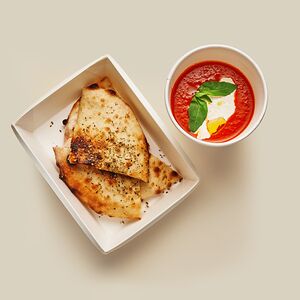 Горячий томатный суп