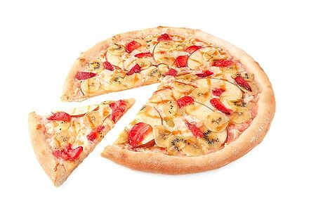 Фруктовая большая пицца