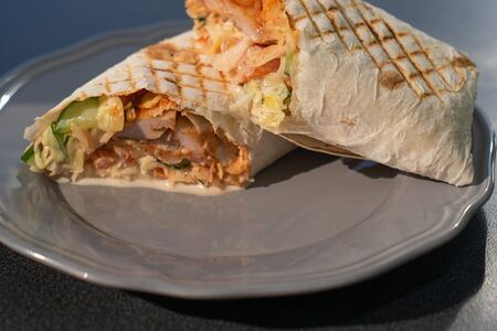 Шаурма свиная на углях классика