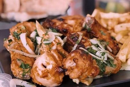 Шашлык из куриной голени