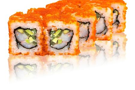 Ролл Калифорния с креветкой