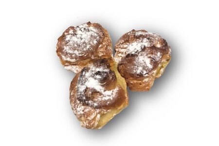 Шу с ванильным кремом