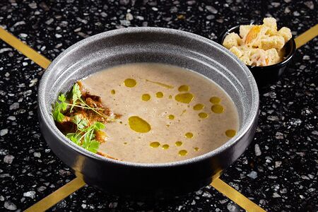 Крем-суп из белых грибов