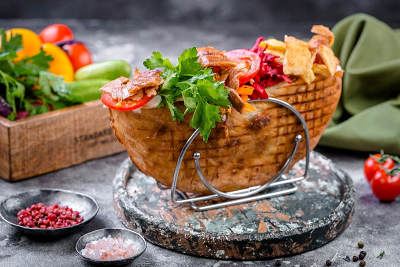 Шаурма курица и телятина и ягненок