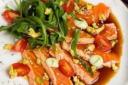 Татаки из лосося