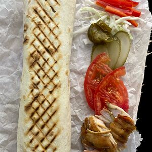 Мексиканская шаурма с халапеньо