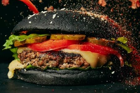 TiJohn бургер c бараниной халяль