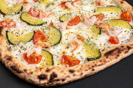 Чиа с креветками