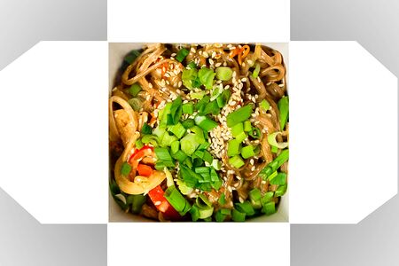 Соба с морепродуктами