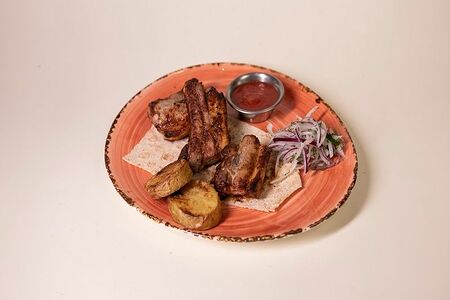 Шашлык из ребра свинины