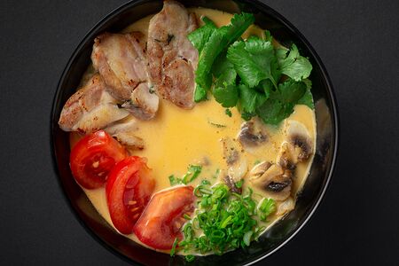 Том Кха с курицей и рисом