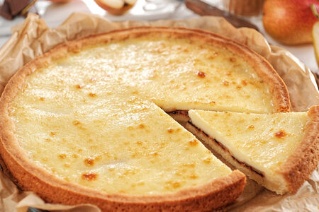 Итальянский грушевый пирог