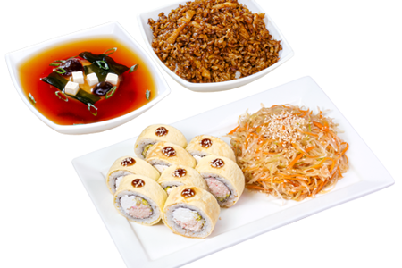 Бизнес ланч №4 с супом мисо