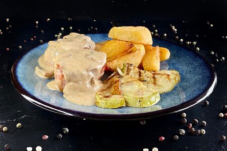 Медальоны в беконе