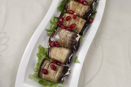 Баклажаны с орехом