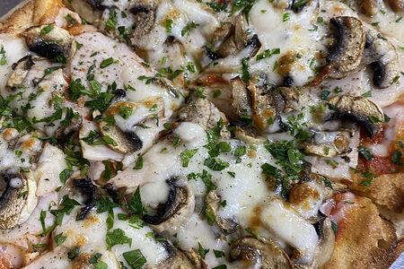 Ветчина и грибы