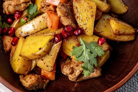 Оджахури с курицей