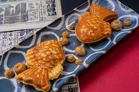 Тайяки с кокосовой сгущенкой