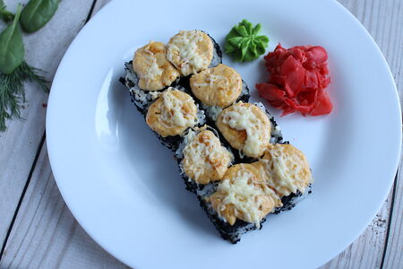 Запеченный ролл Калифорния