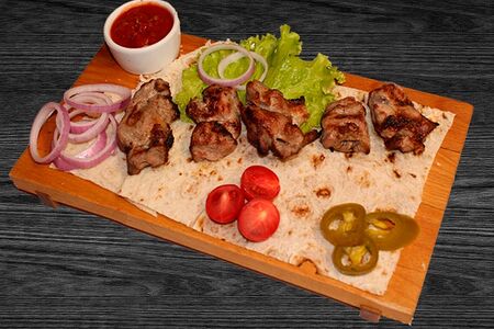 Шашлык из cвинoй шейки