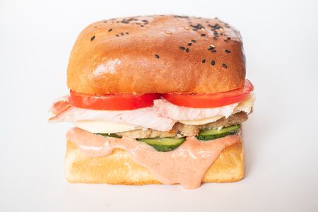 Шеф-бургер Два мяса