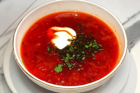 Борщ с говядиной