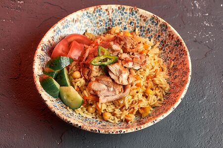 По-бухарски с курицей