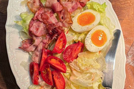 Большой салат Цезарь