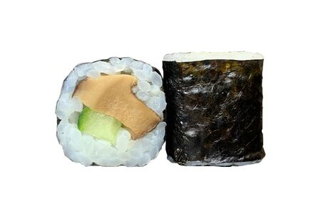 Мак с шиитаке и огурцом